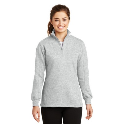 Sport-Tek® Women's 1/4-Zip Sweatshirt.