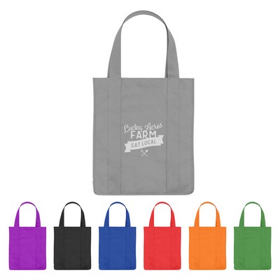 Non-woven Shopper Tote Bag With 100% Rpet Material