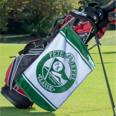 12" x 12" Sublimated Micro Fiber Golf Towel