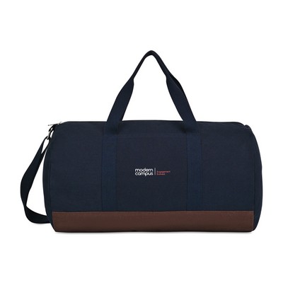 Ivy AWARE™ Recycled Cotton Barrel Duffel - Navy